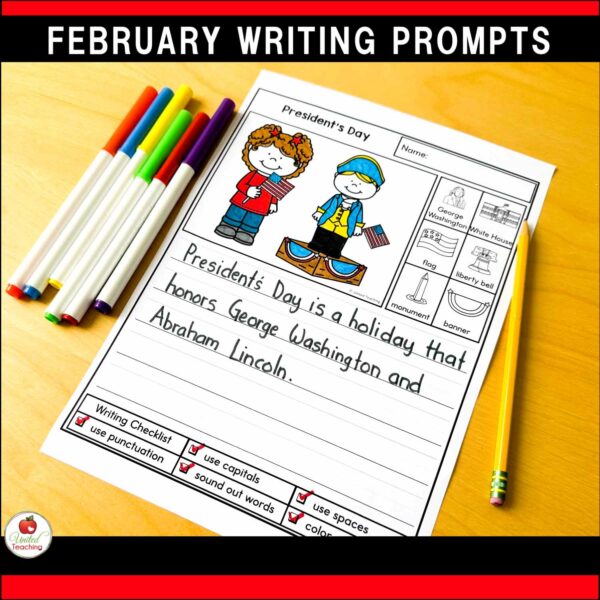 February Writing Prompts Packet - Image 8