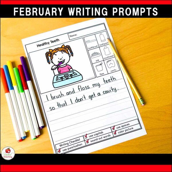 February Writing Prompts Packet - Image 9