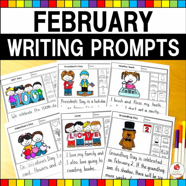 February Writing Prompts Packet