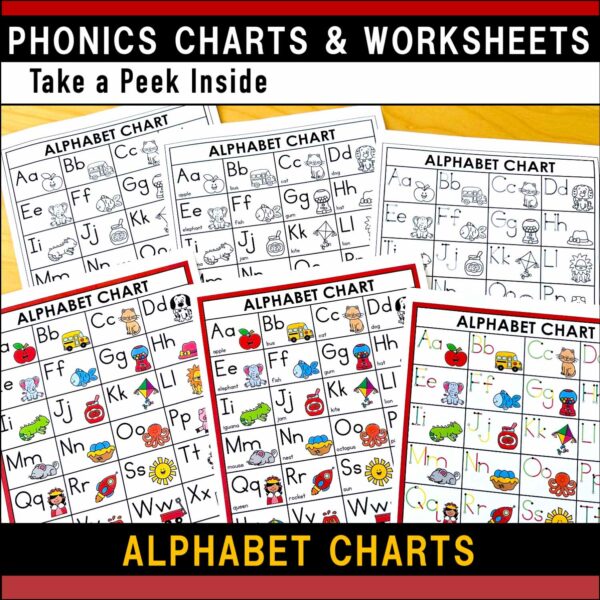 Phonics Posters and Charts Bundle - Image 3