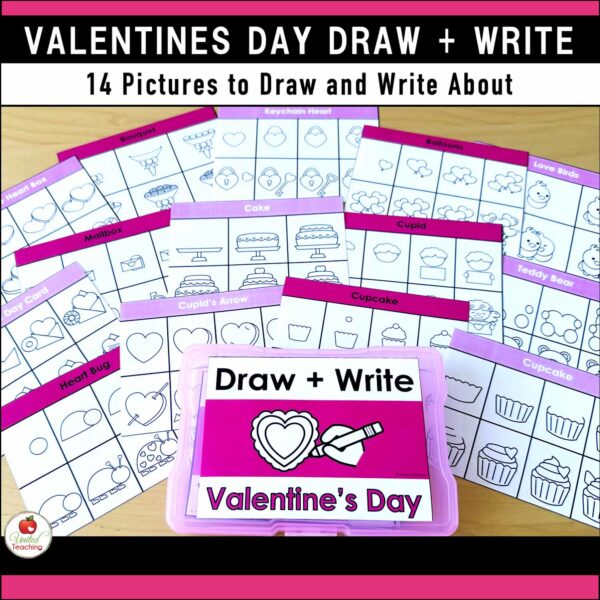 Valentine's Day Draw and Write Packet - Image 5