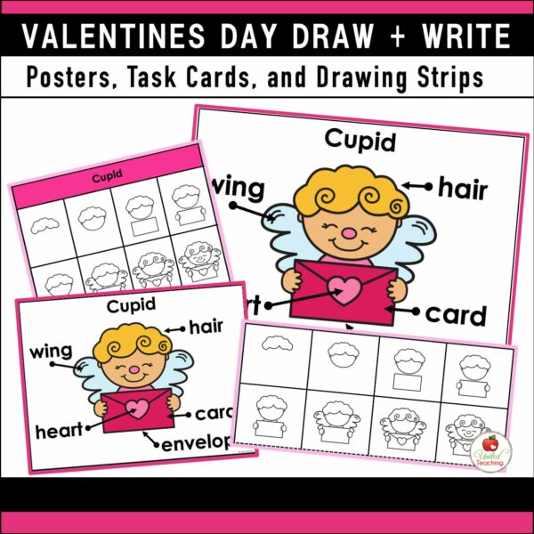 Valentine's Day Draw and Write Packet - Image 7