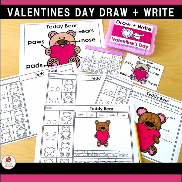 Valentine's Day Draw and Write Packet - Image 8