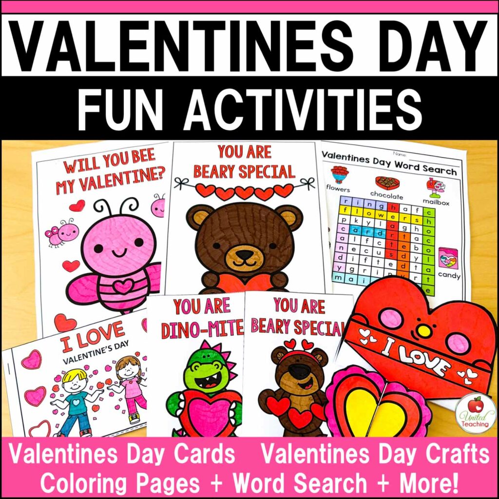 Valentine’s Day Crafts and Activities for Classrooms