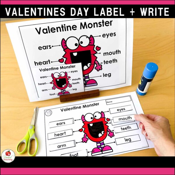 Valentine's Day Label and Write Packet - Image 8