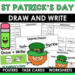 St Patrick's Day Draw and Write Activities