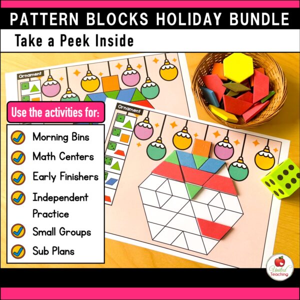 Pattern Block Mats Holiday Bundle - Image 2