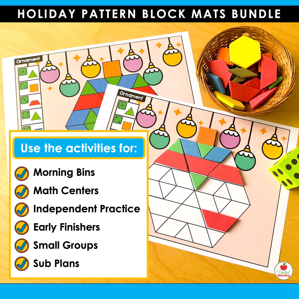 How to use the Holiday Pattern Block Mats