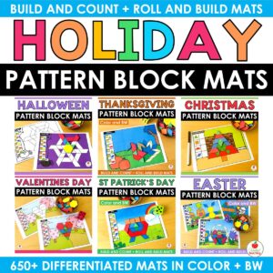 Holiday Pattern Block Mats Bundle