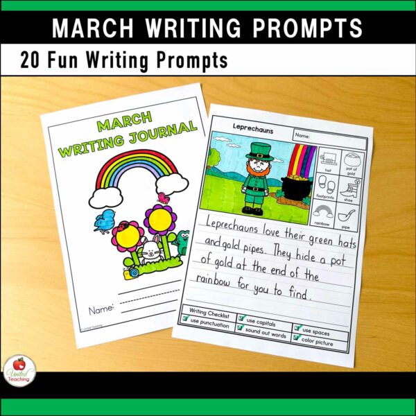 March Writing Prompts Packet - Image 5