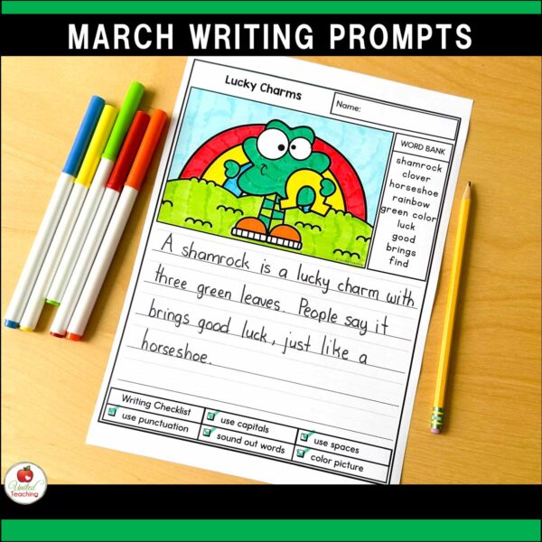 March Writing Prompts Packet - Image 8