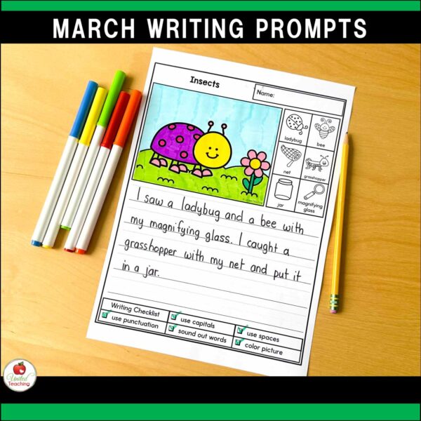 March Writing Prompts Packet - Image 10