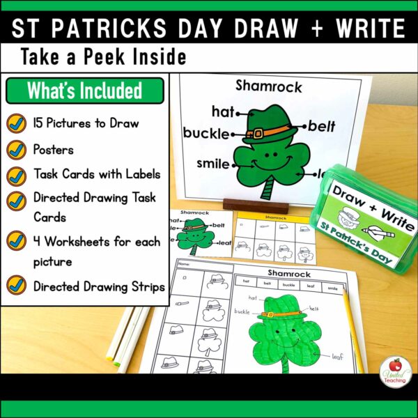 St Patrick's Day Draw and Write Packet - Image 2