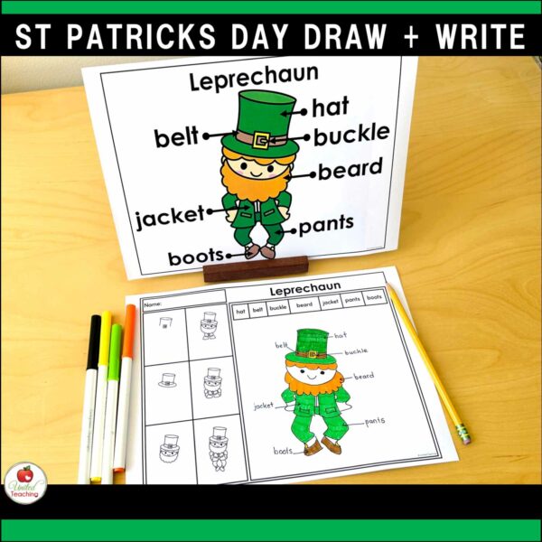 St Patrick's Day Draw and Write Packet - Image 8