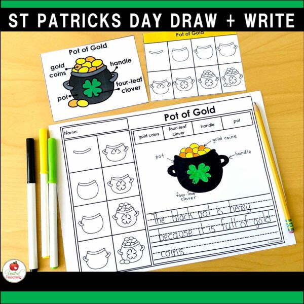 St Patrick's Day Draw and Write Packet - Image 9