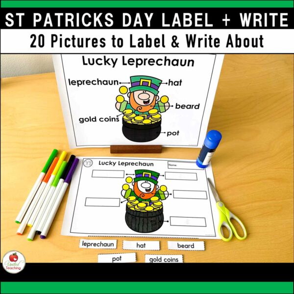 St Patrick's Day Label and Write - Image 6