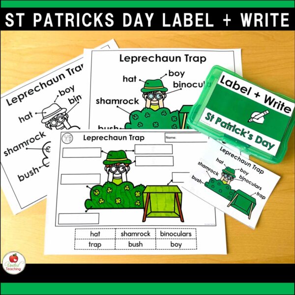 St Patrick's Day Label and Write - Image 9