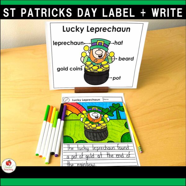St Patrick's Day Label and Write - Image 10