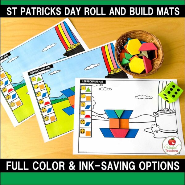 St Patrick's Day Pattern Block Mats - Image 5