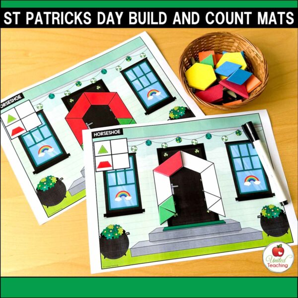St Patrick's Day Pattern Block Mats - Image 8