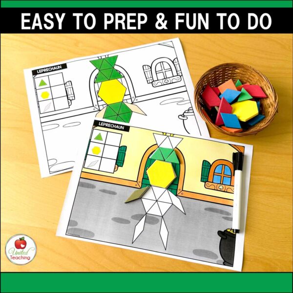 St Patrick's Day Pattern Block Mats - Image 9