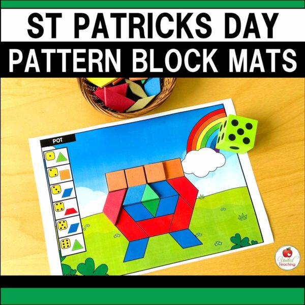 St Patrick's Day Pattern Block Mats Cover