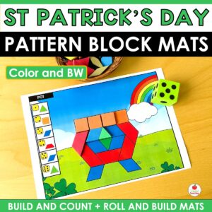 St Patrick's Day Pattern Block Mats