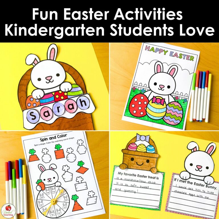 Fun Easter Activities Kindergarten Students Love