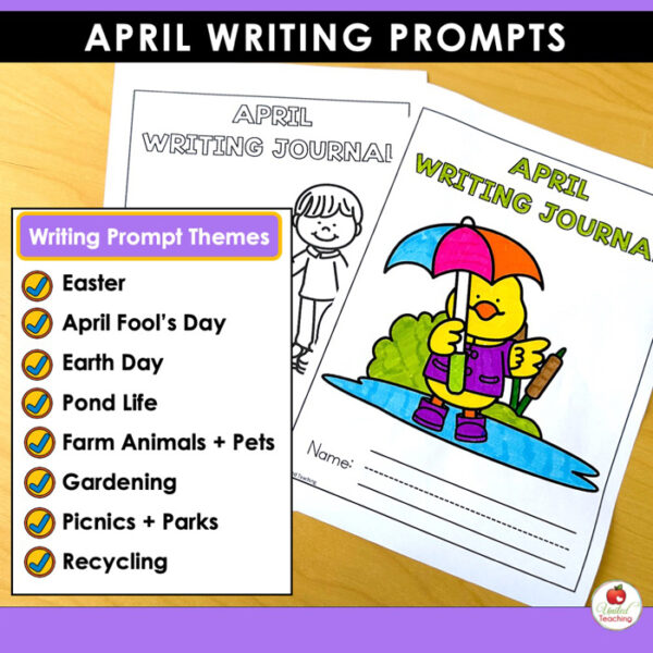 April Writing Prompts Packet - Image 4