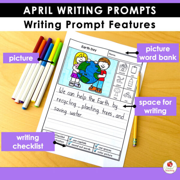 April Writing Prompts Packet - Image 6