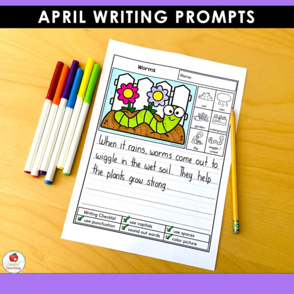 April Writing Prompts Packet - Image 8