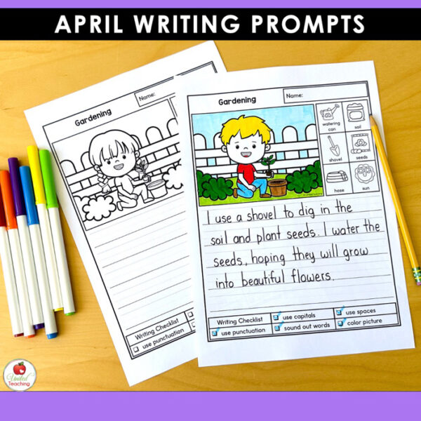 April Writing Prompts Packet - Image 9