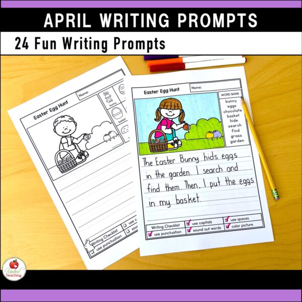 April Writing Prompts Packet - Image 5