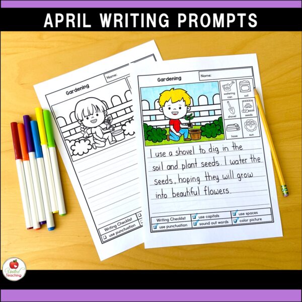 April Writing Prompts Packet - Image 9