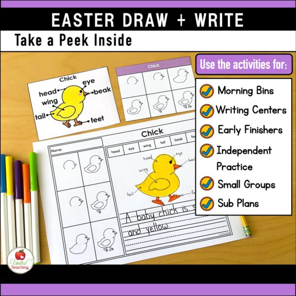 Easter Draw and Write Packet - Image 3