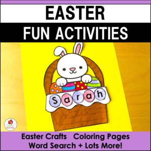 Fun Easter Activities Packet Cover