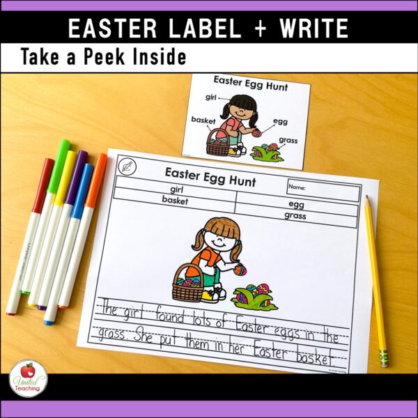 Easter Label and Write Packet - Image 4