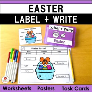 Easter Label and Write Packet Cover