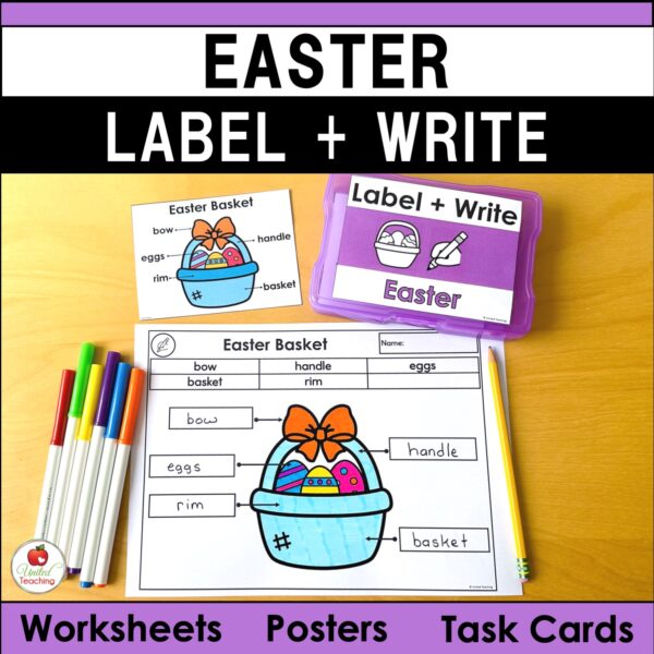 Easter Label and Write Packet Cover