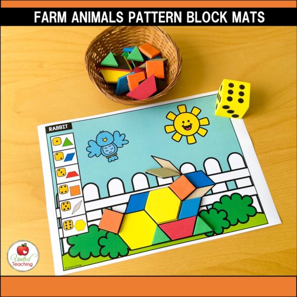 Farm Animals Pattern Block Mats Packet - Image 5