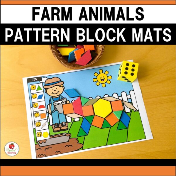 Farm Animals Pattern Block Mats Packet Cover