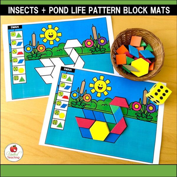 Insects and Pond Life Pattern Block Mats - Image 3
