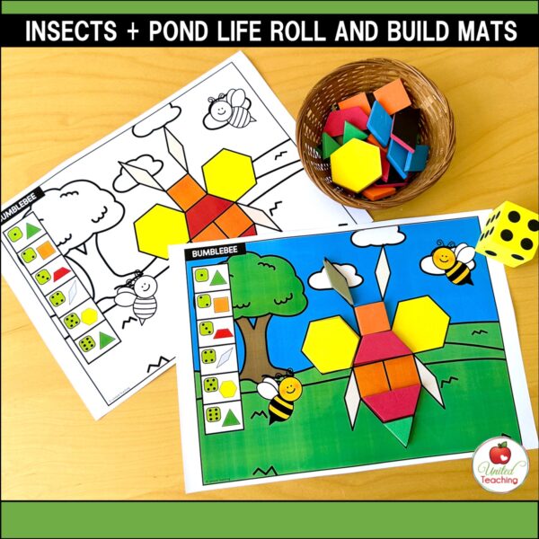 Insects and Pond Life Pattern Block Mats - Image 5