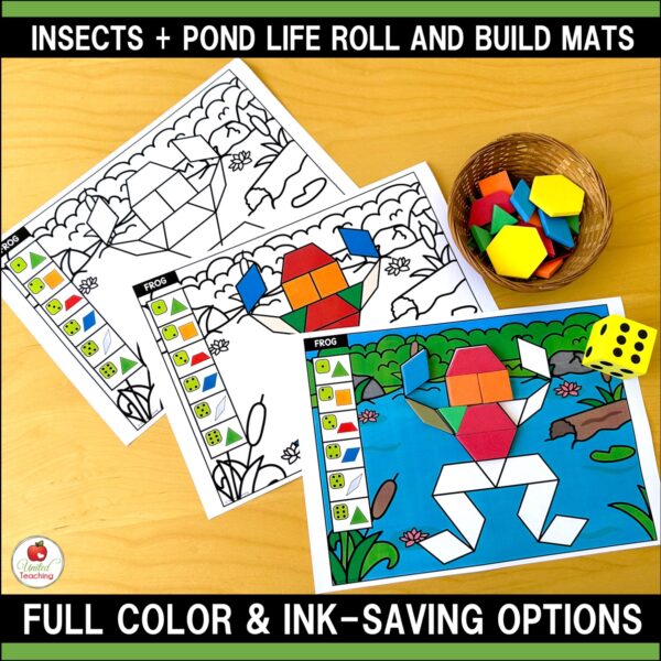 Insects and Pond Life Pattern Block Mats - Image 7