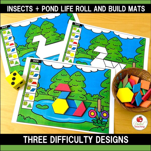 Insects and Pond Life Pattern Block Mats - Image 8
