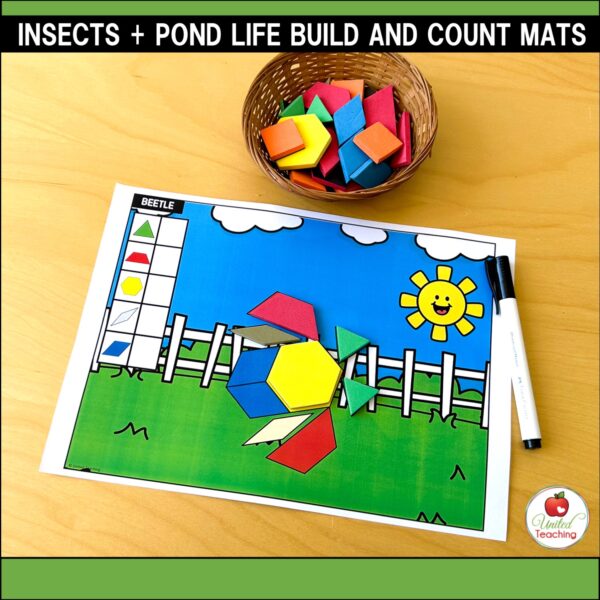 Insects and Pond Life Pattern Block Mats - Image 10