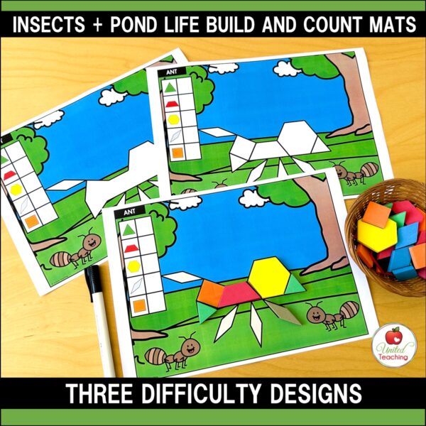 Insects and Pond Life Pattern Block Mats - Image 11