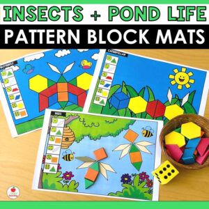 Insects and Pond Life Pattern Block Mats