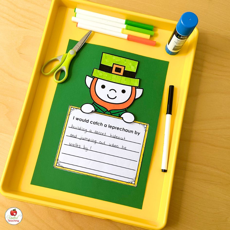 I would catch a leprechaun by writing prompt and craft