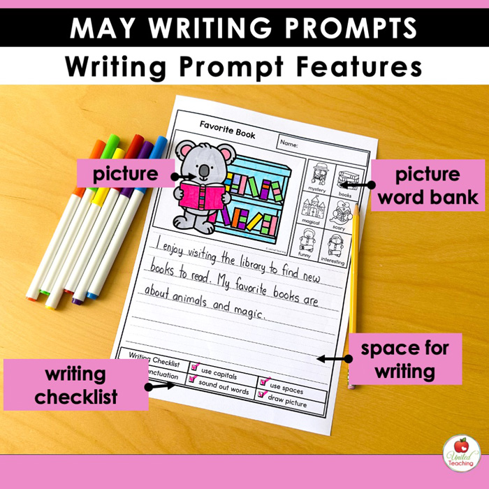 May Writing Prompts Packet - Image 6